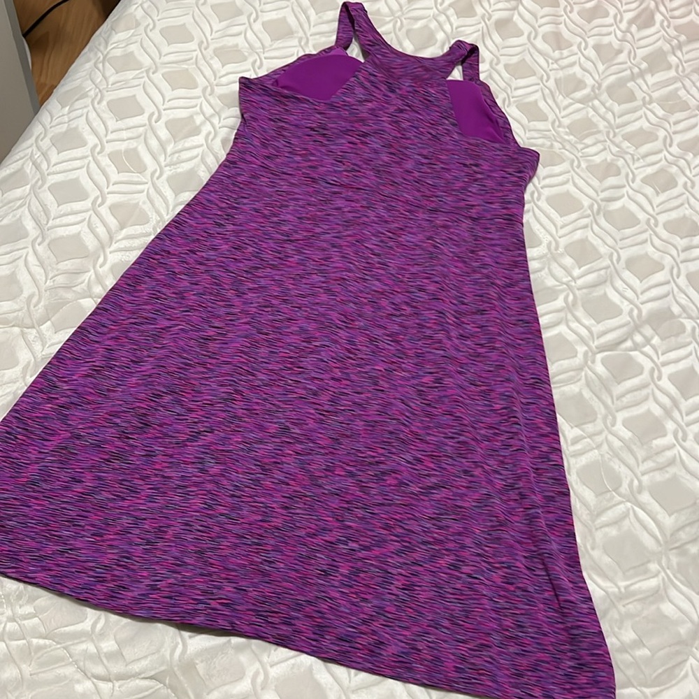Purple Racer Back Dress - Picture 4 of 12